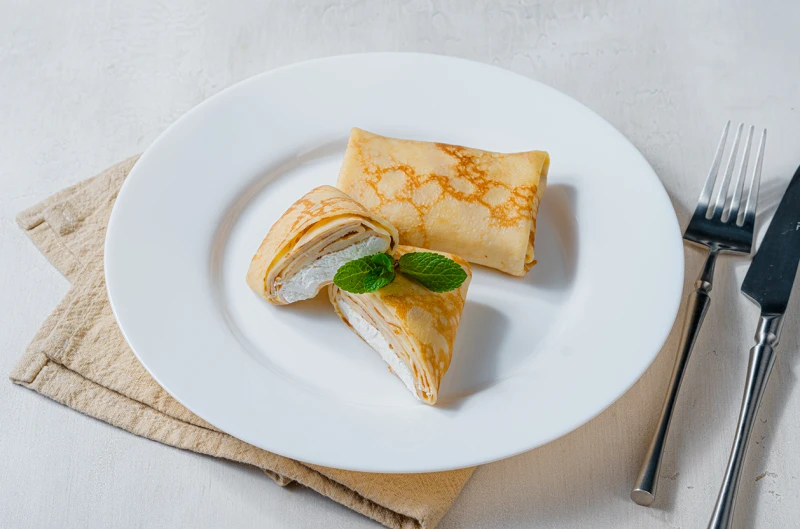Блинчики с творогом 80г