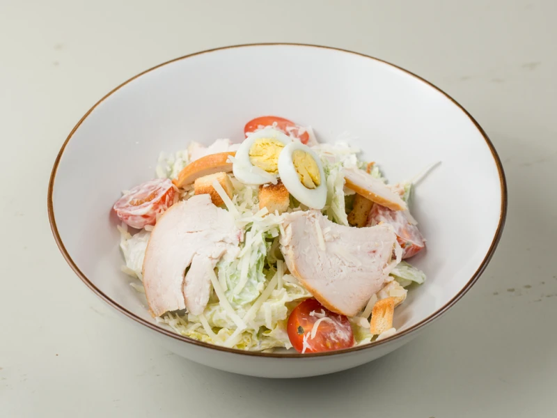 Цезарь с курицей