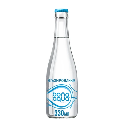 Вода Бонаква 0.33 стекло