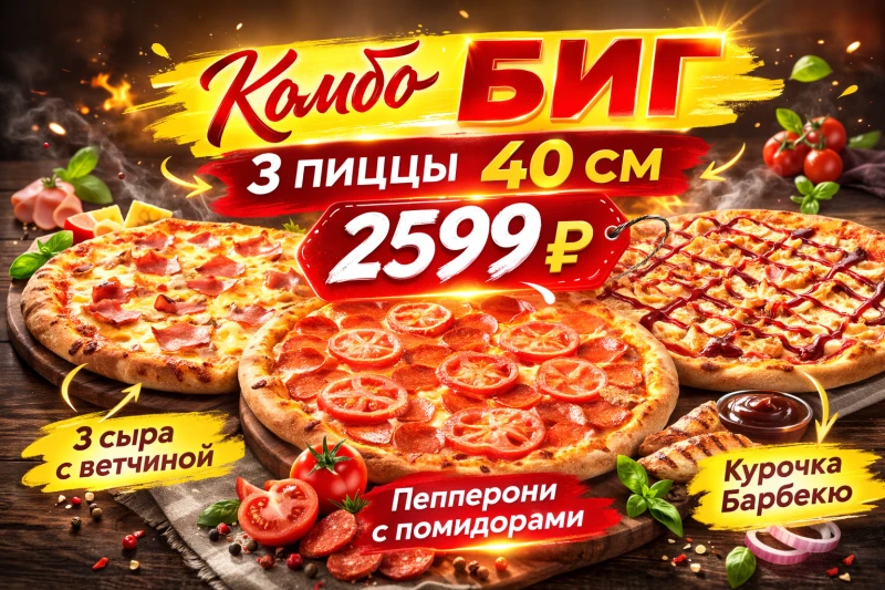 комбо "BIG" 3 по 40