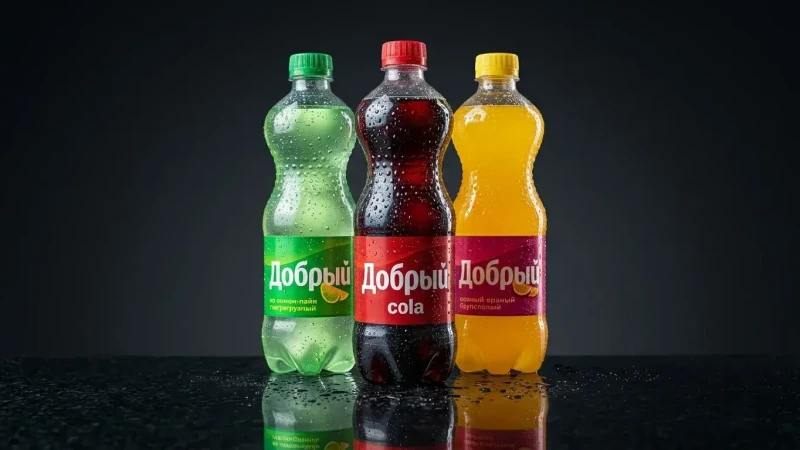 ДОБРЫЙ 0,5л газ вода