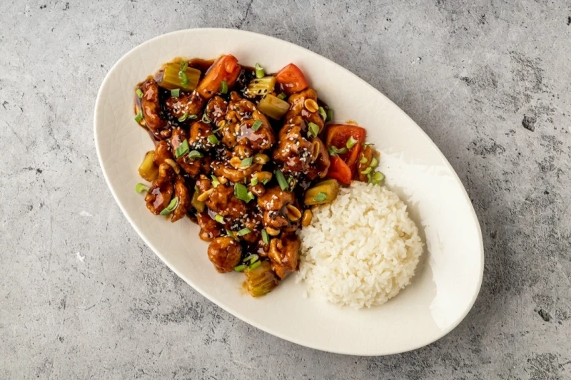 Кунг Пао курица 500гр доставка