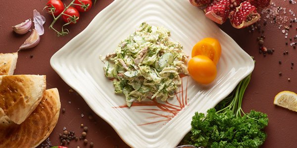 Салат «Нежный с курицей» 