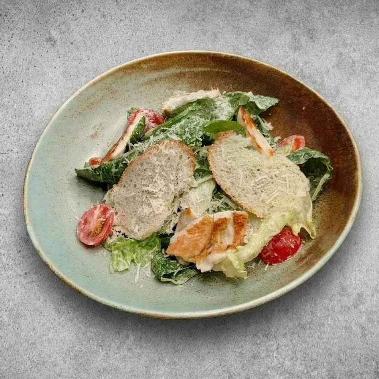 Цезарь с курицей