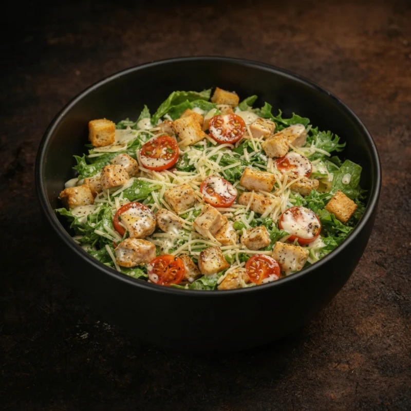 Цезарь с курицей