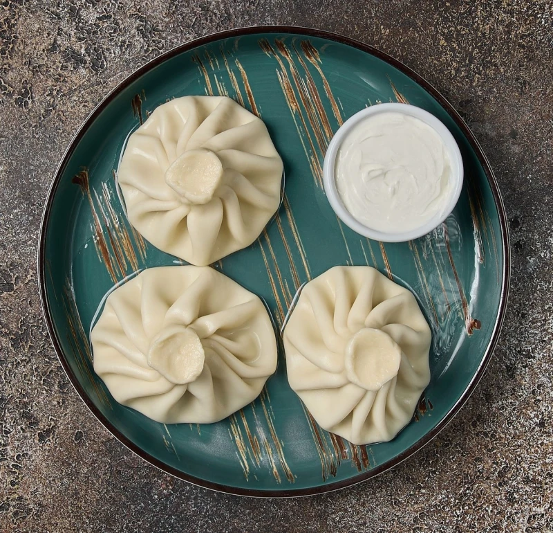 Хинкали с мясом (3 шт)